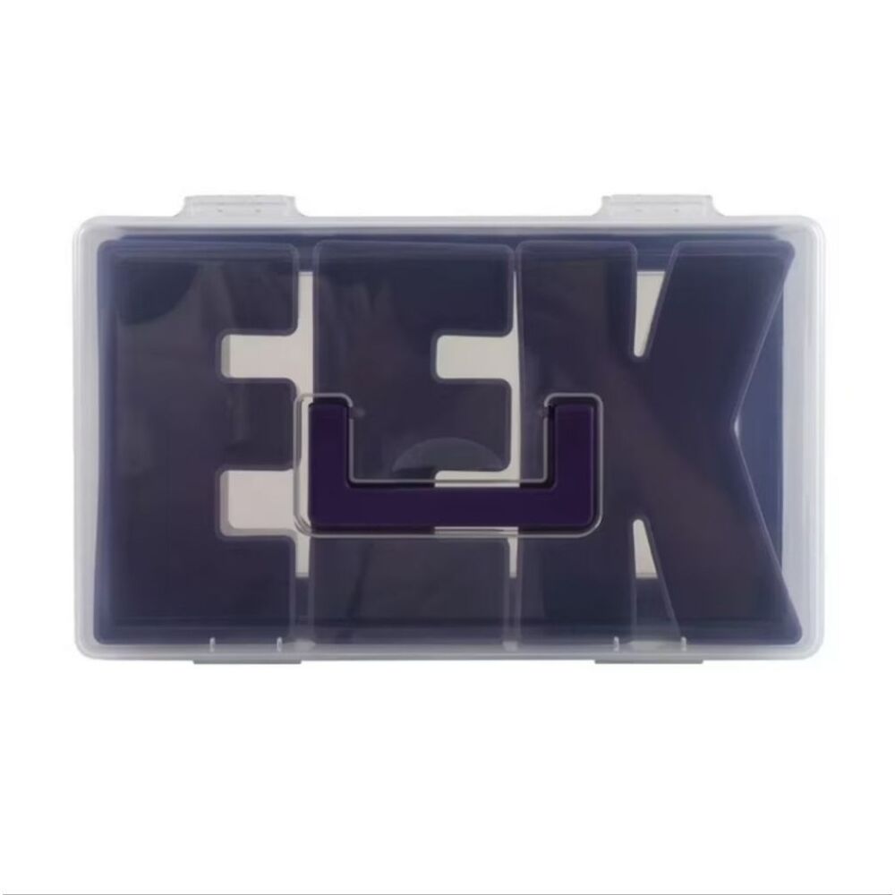 🆕️🗃Cook With Color EEK Snack Box Food Storage Container - White/Purple - Picture 4 of 4
